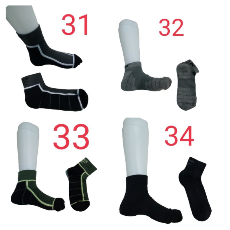 kaos kaki reebok original/ kaos kaki pendek / kaos kaki reebok pendek / kaos kaki all size / kaos ka