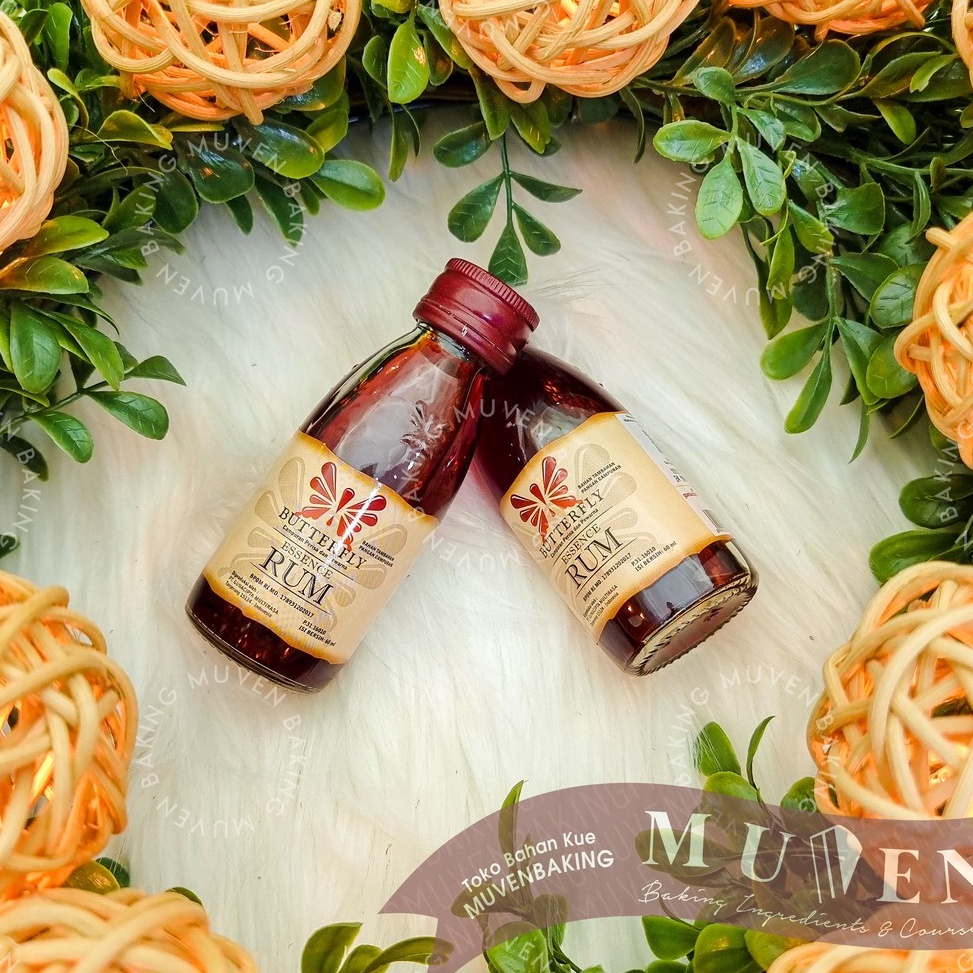 

[CFC73] RUM JAMAICA BUTTERFLY ESSENCE 60 ml / RHUM JAMAICAN KOEPOE Murah └(՞