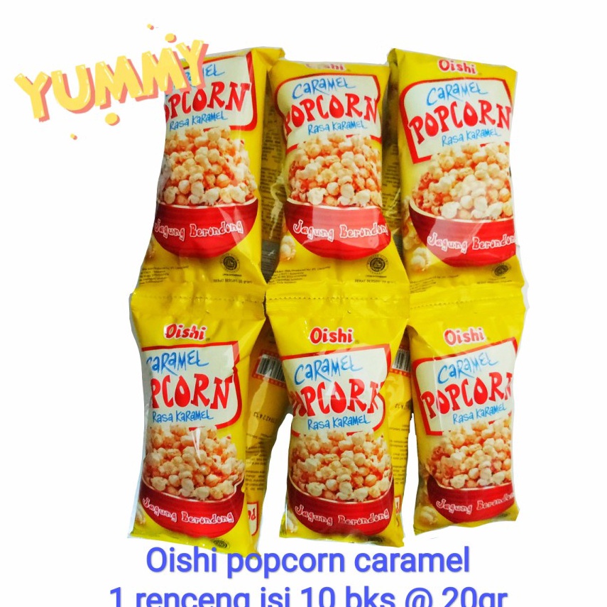 

✦ oishi popcorn caramel karamel | renceng isi 10 bks Harga Termurah