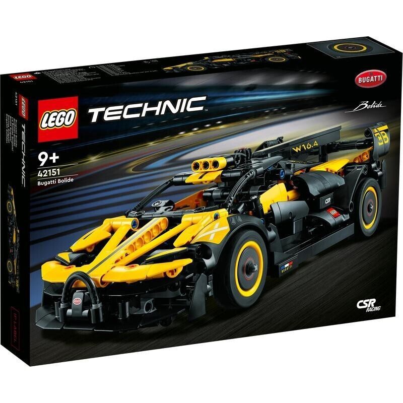 LEGO Technic - 42151 Bugatti Bolide Set Building Kid Toy Model Racer Motor City Race Sport Car Speed