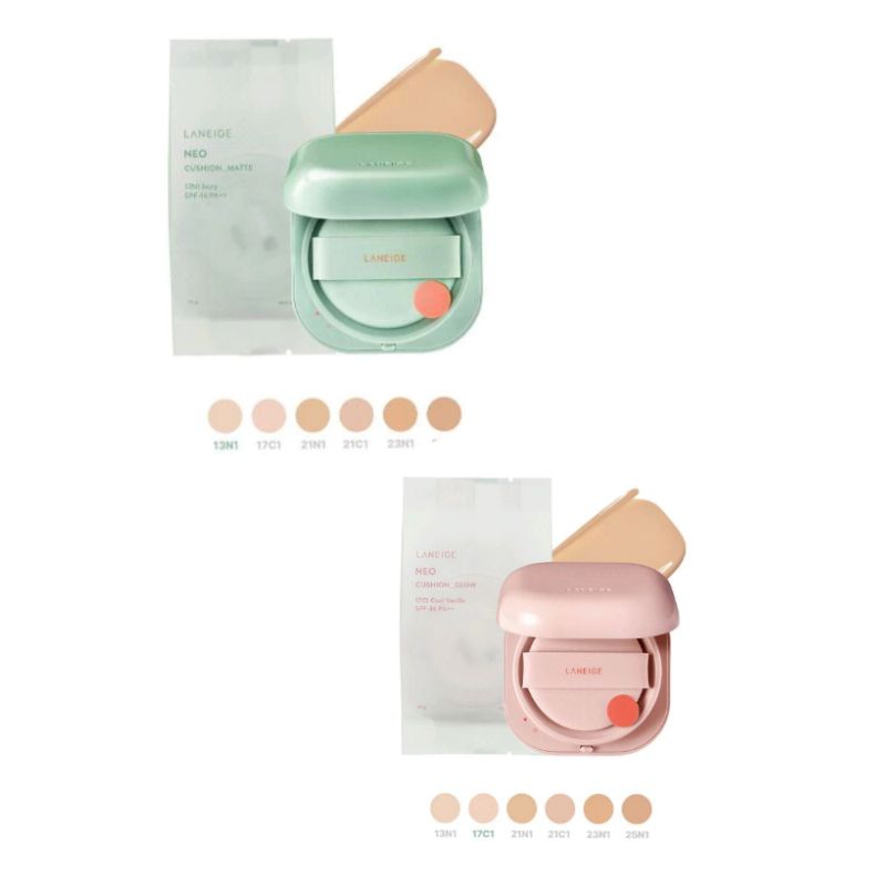 [BPOM] Laneige Neo Cushion Glow / Neo Cushion DOT Matte FULL SET/ SINGLE / REFILL