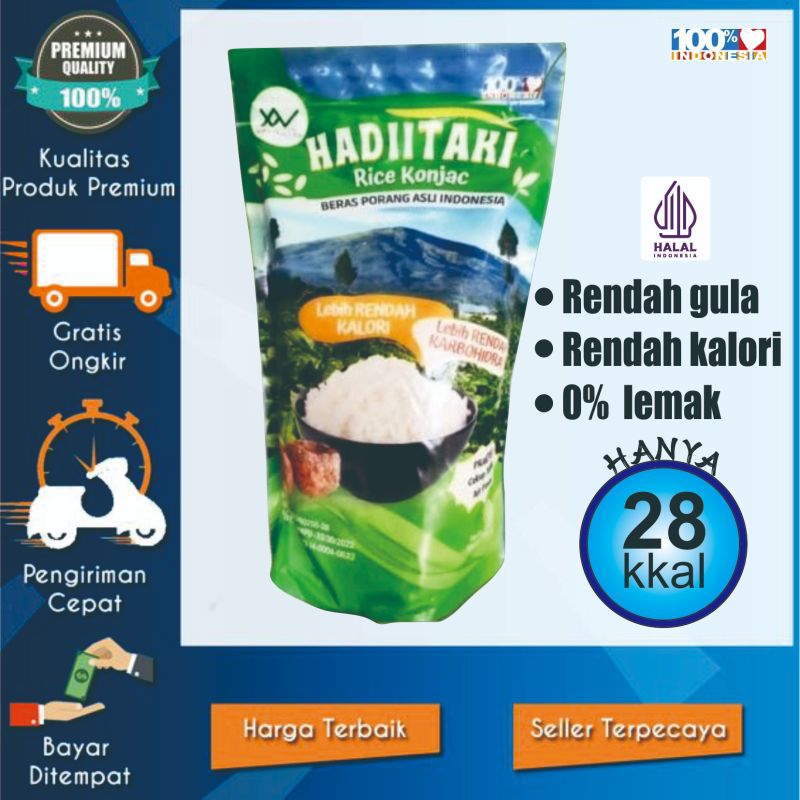 

HADITAKI Beras Porang 1kg murah
