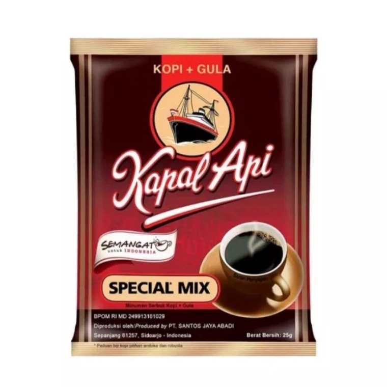 

Best Product KOPI KAPAL API SPESIAL MIX 10sch ↑Terlaris