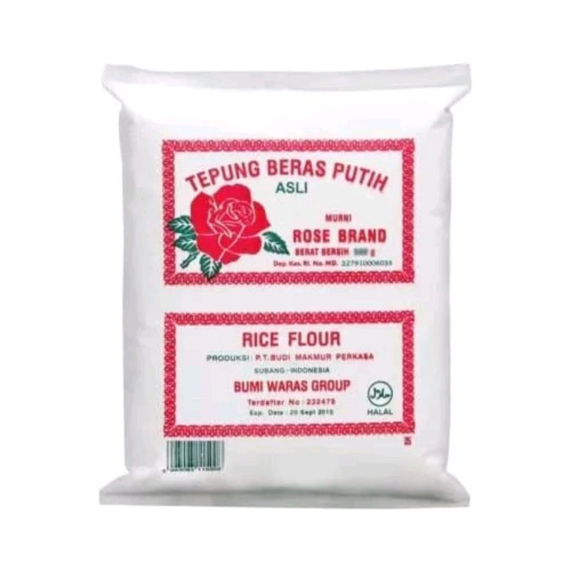

ROSE BRAND TEPUNG BERAS POUCH 500 GRAM