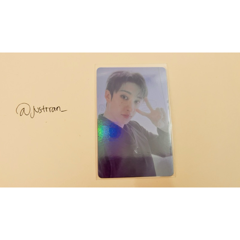 STRAYKIDS BANGCHAN 5STAR YZY 1.0 OFFICIAL PHOTOCARD