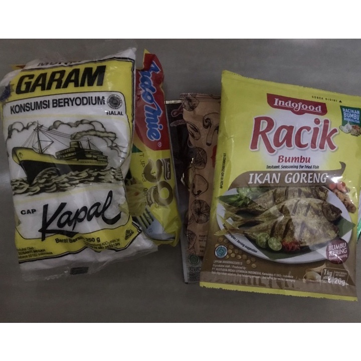 

[KODE 8PVZQ] PAKET HAMPERS DOMARM-keperluan bumbu2