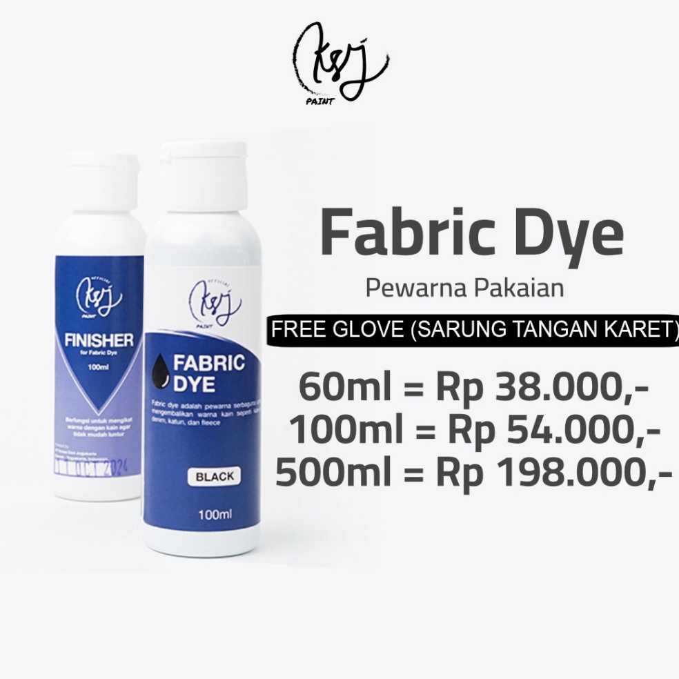 Semangat Abis Wantex Pewarna kain, Jeans, Jaket & Hoodie Premium | Merek KSJ