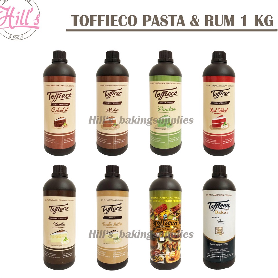 

[KODE GV0RT] PASTA & RUM TOFFIECO TOFFIENA 1000 GR / PERISA PERASA RHUM COKLAT PANDAN MOKA VANILA BUTTER RED VELVET ZERO BAKAR TOFIECO TOFICO TOFIKO TOFFIENA 1000 ML 1000GR 1000ML 1KG 1L 1 KG 1 L