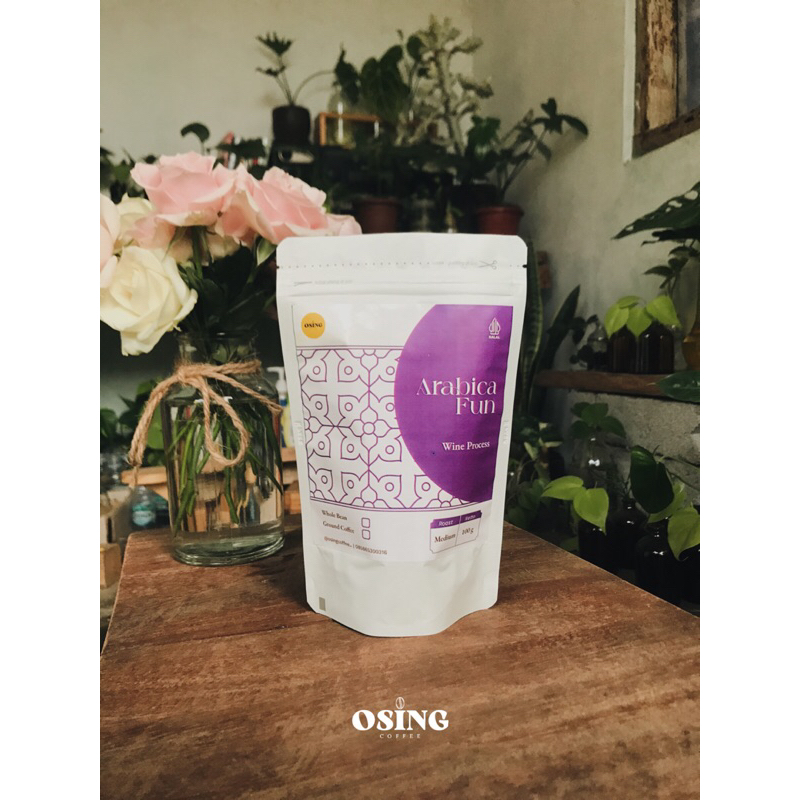 

Roastbeans / Ground Coffee - Arabica Fun - Wine Process