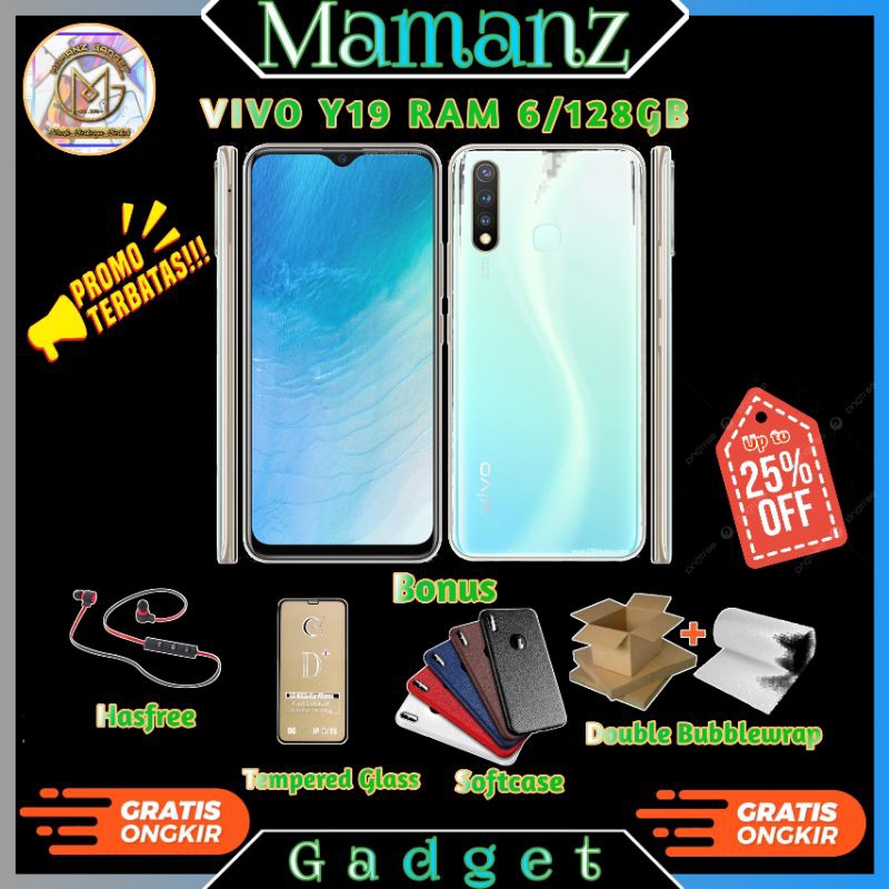 Vivo Y19 Ram 6/128Gb ex Resmi murah