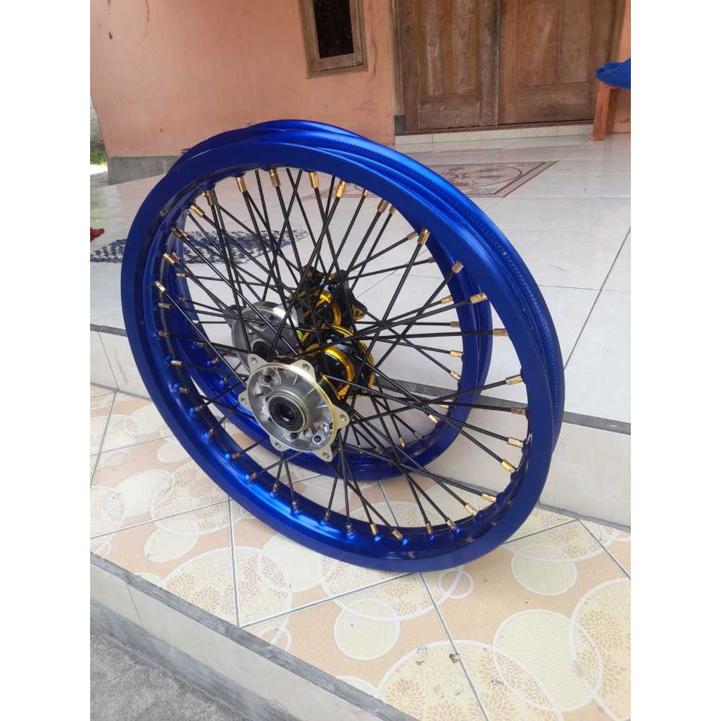 VELG SET KLX HEREX 140 160 RING 17 TANPA BAN