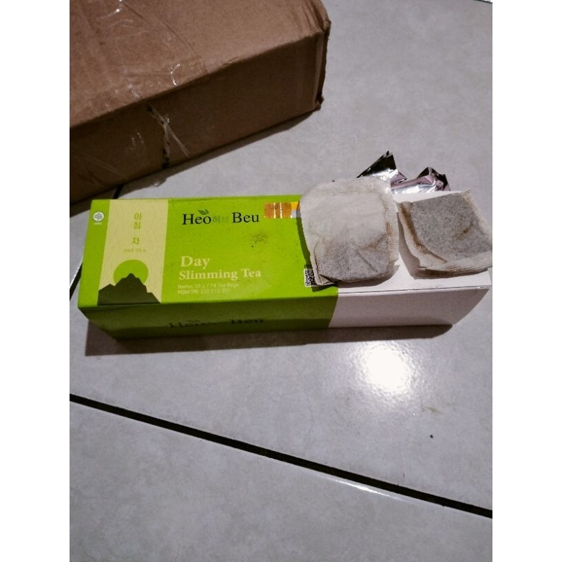 

Isi 2 Shacet Heo Beu Slimming Tea Korea Halal Original