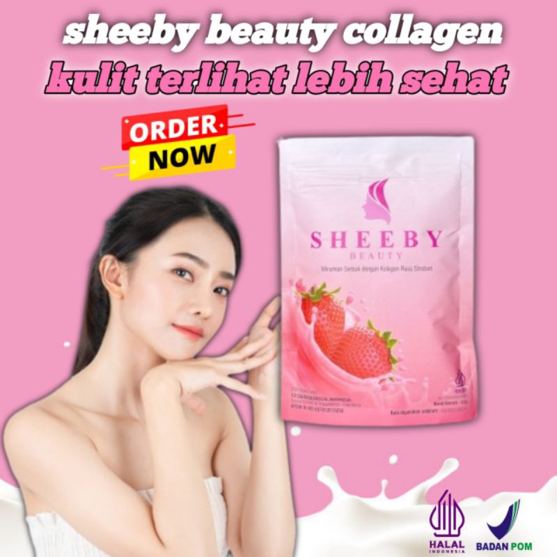 Sheeby Beauty Pemutih Badan Minuman Collagen Drink Ori Sheeby Beauty Colagen Sheby Suplemen Pemutih 