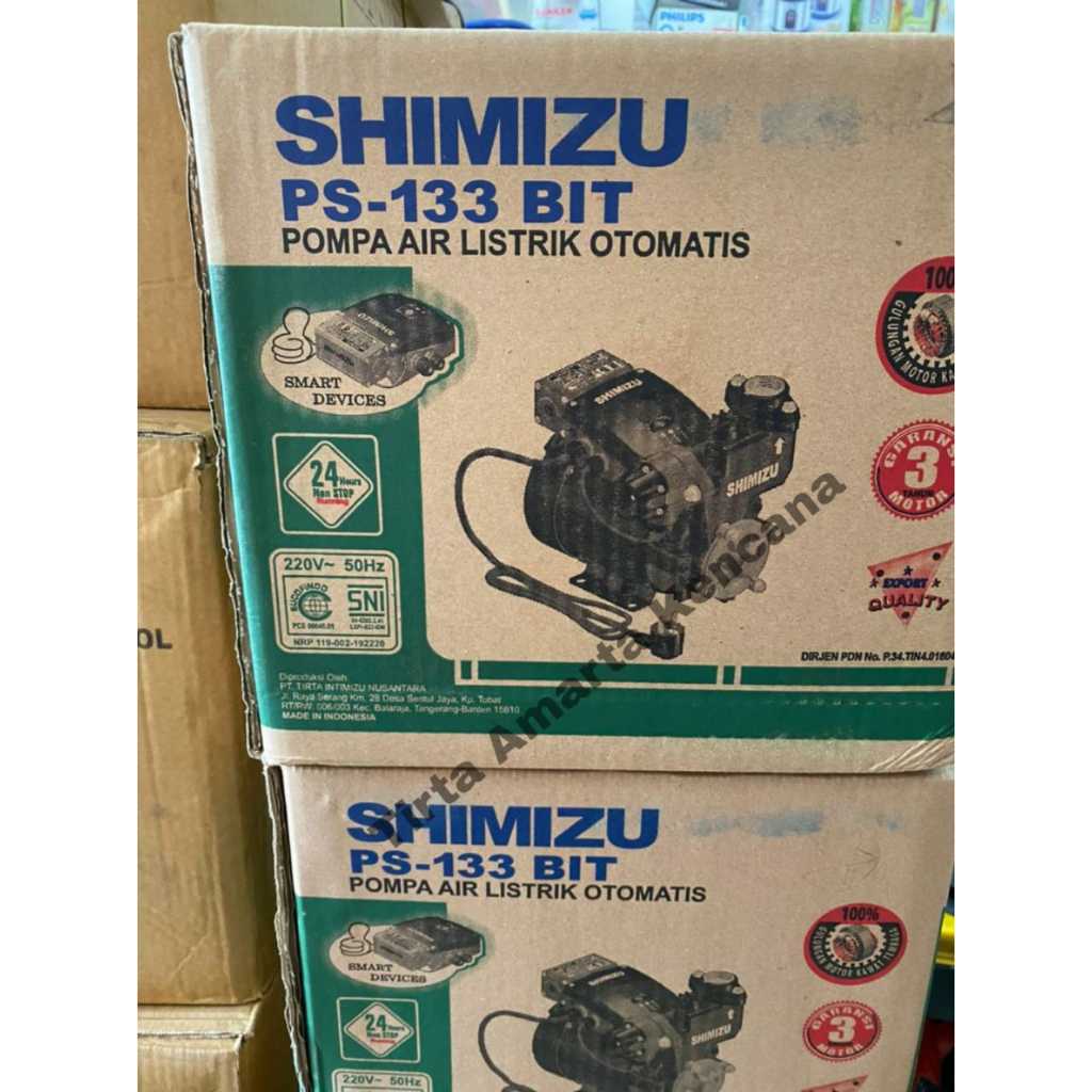 Pompa Air PS 133BIT Shimizu BOOSTER SHIMIZU PS-133BIT