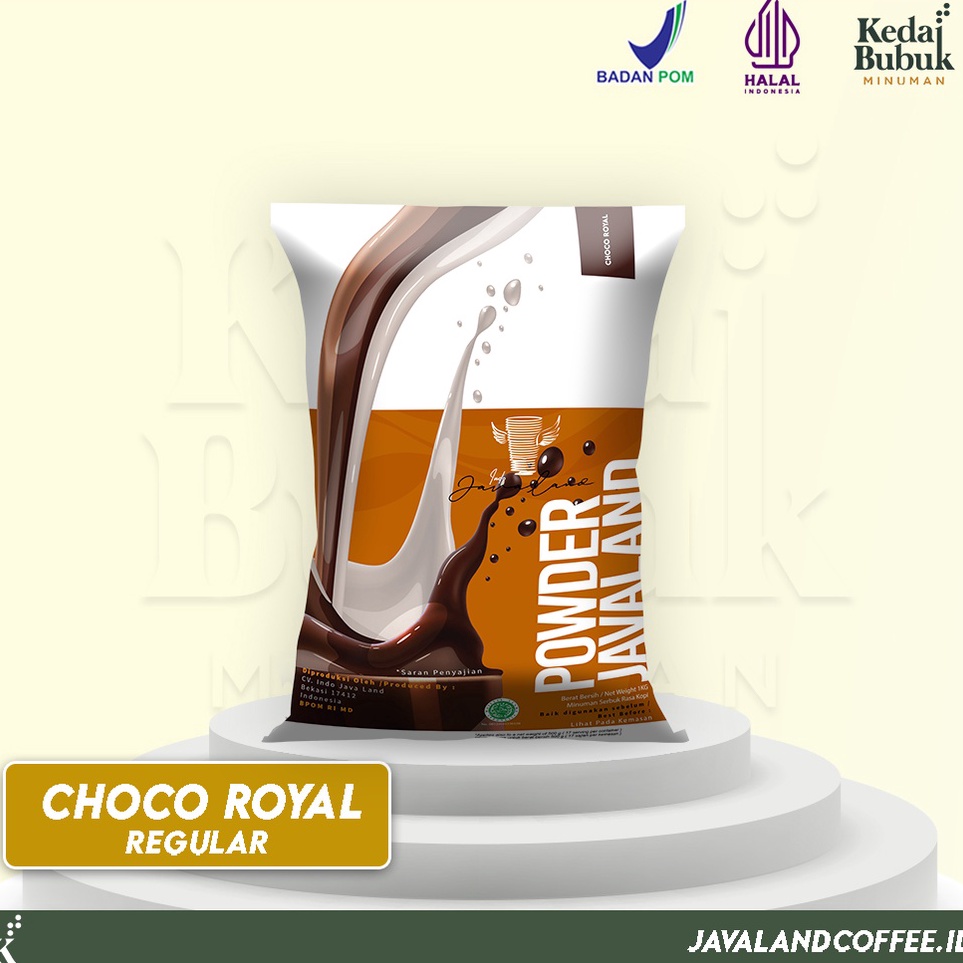 

[KODE PRODUK PQYGS5292] Bubuk Minuman Rasa Choco Royal / Coklat Regular Javaland 1Kg