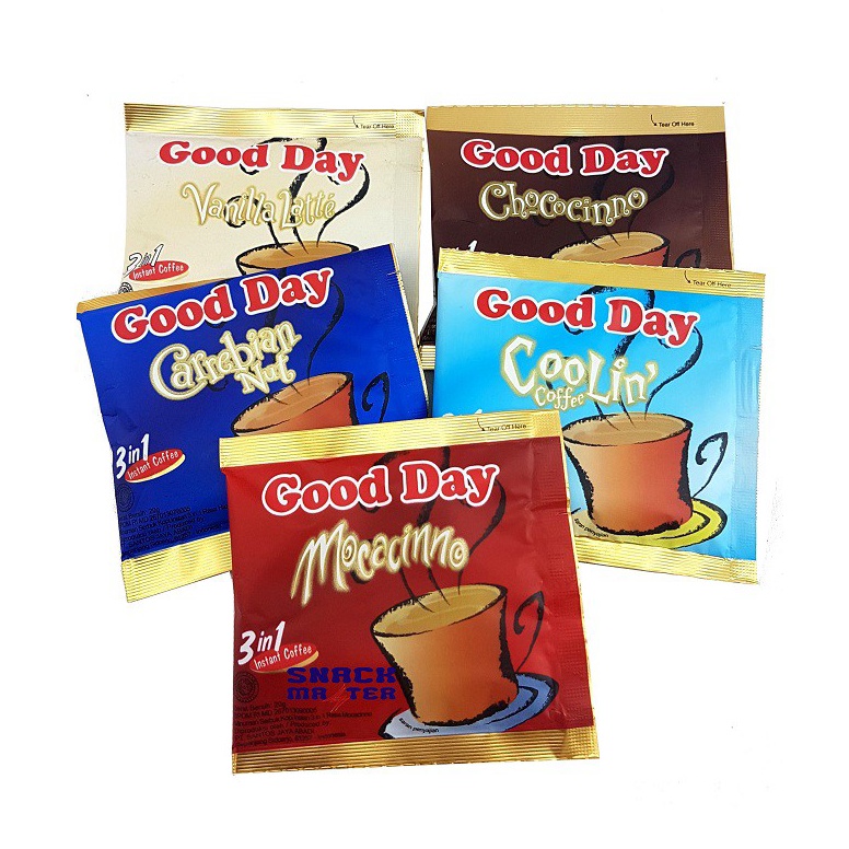 

Pal!ng Popul4r Kopi Good Day Hot Renceng - Netto 10 sachet x 20 gr [74]