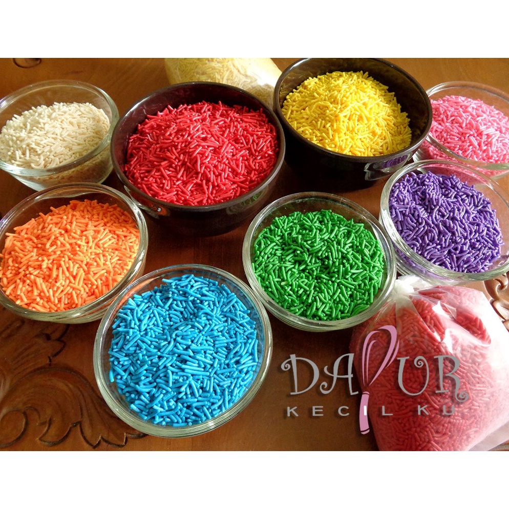 

MODEL QFJ982 Meses Warna 250 gram / Buah Elmer 250gr Repack Meises Chocorice