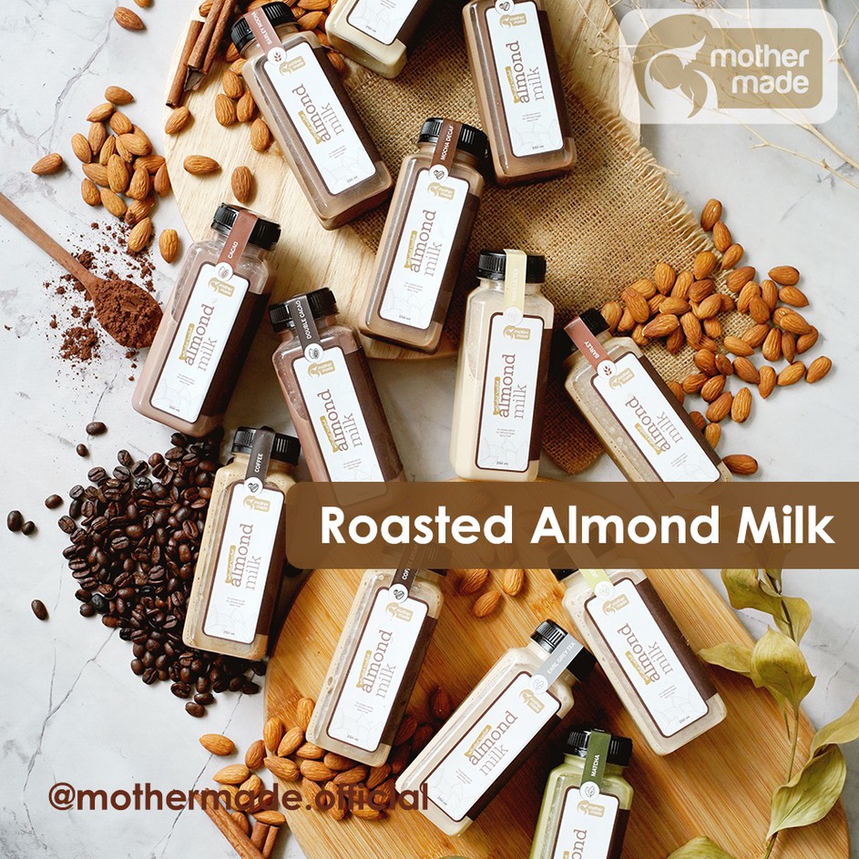 

[KODE DDDZQ] Roasted Almond Milk - Susu Almond Panggang - 250ml