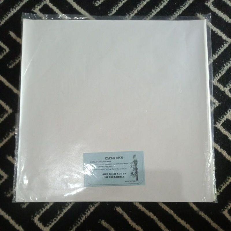 Kertas KFC 30x30 cm / Paper Rice praktis