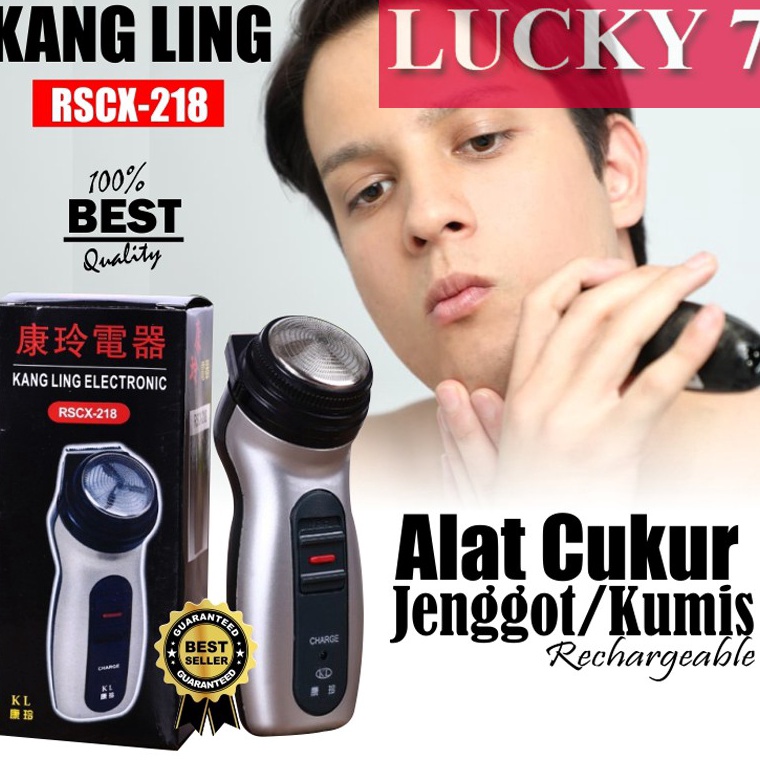 72 ( BISA COD ) Alat Cukur Kumis Jenggot Shaver KANG LING Electronic RSCX-218 Travel Terupdate