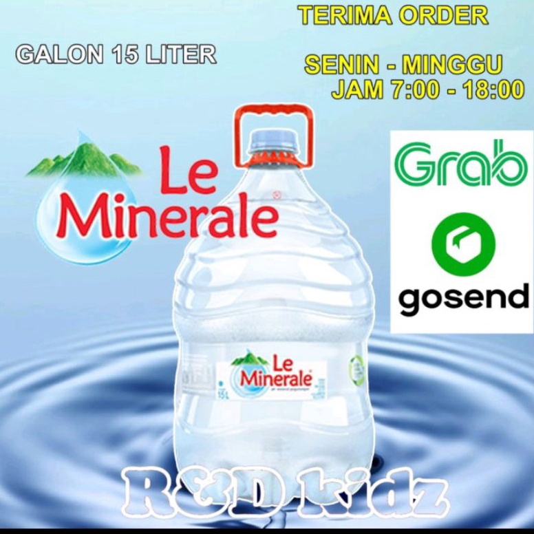 

EQ86 Air Minum Le Minerale Galon 15 Liter kitiu