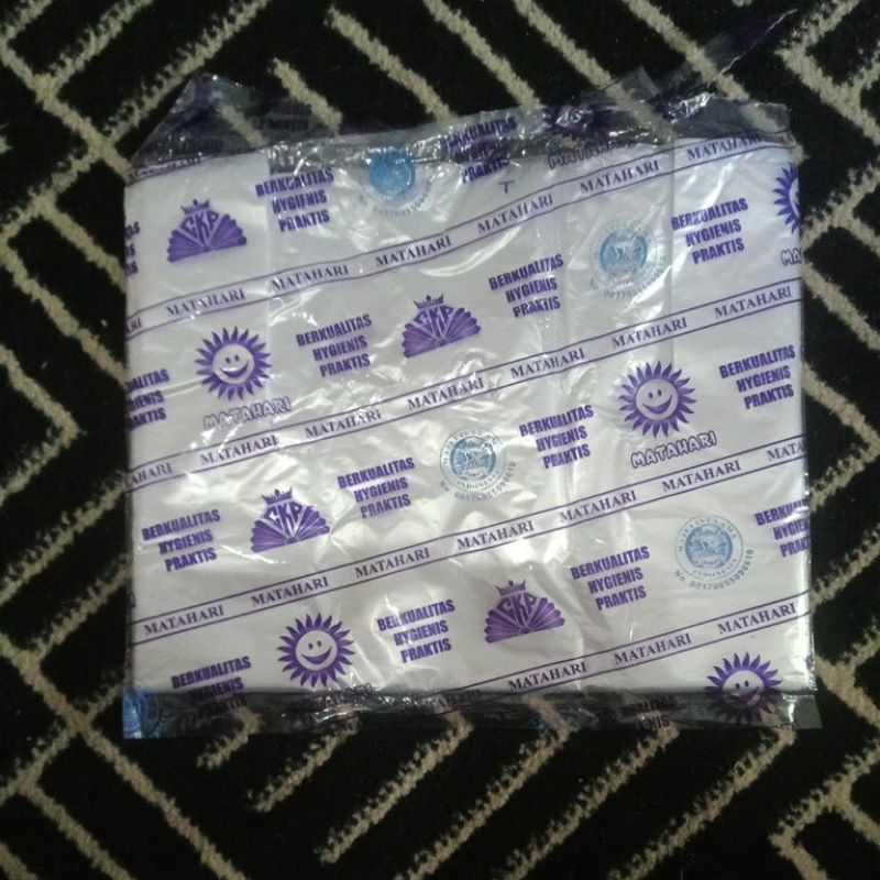 Kantong Plastik Matahari 24 Bening / Kantong Plastik Bening Praktis