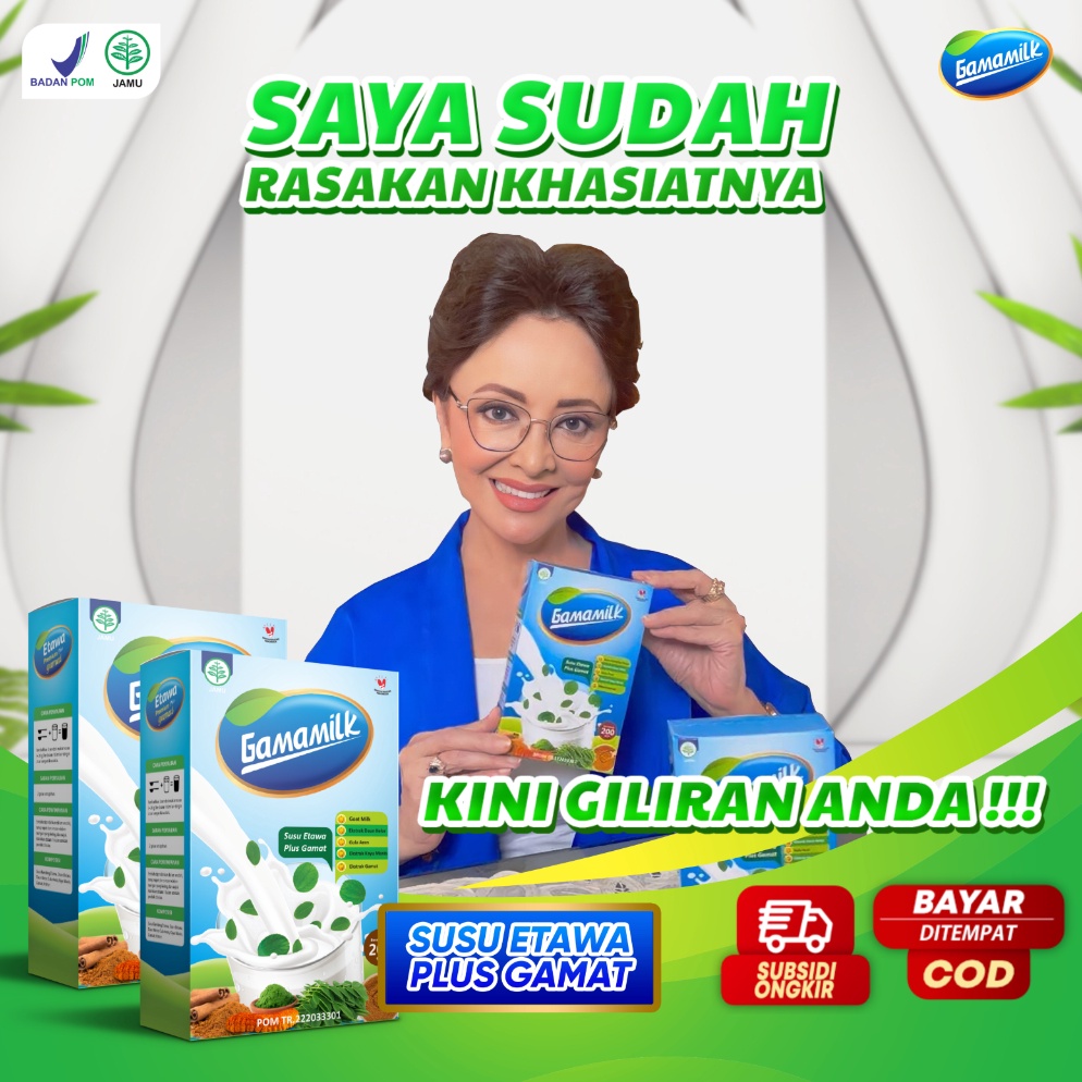

R3ady St0ck GAMAMILK ORIGINAL- Susu Etawa Solusi Rematik dan Asam Urat Promo Tergila