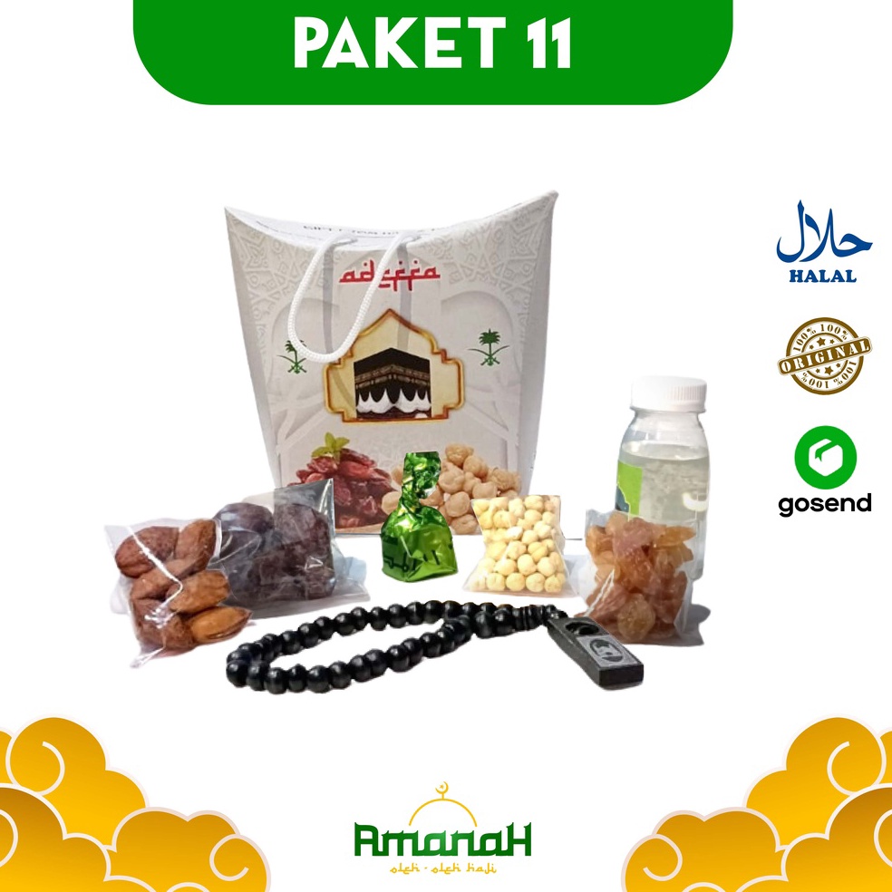 

8.8 Promo Brand Oleh Oleh Haji Dan Umroh + Kacang Almond + Coklat Turki + Tasbih Kayu | Dus Jinjing