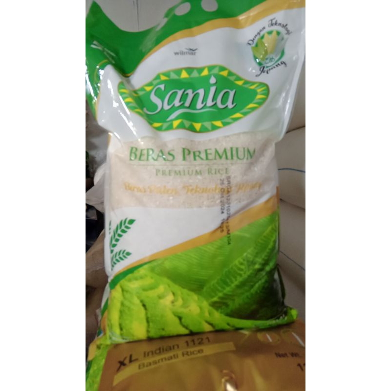 

Beras cap Sania 5kg