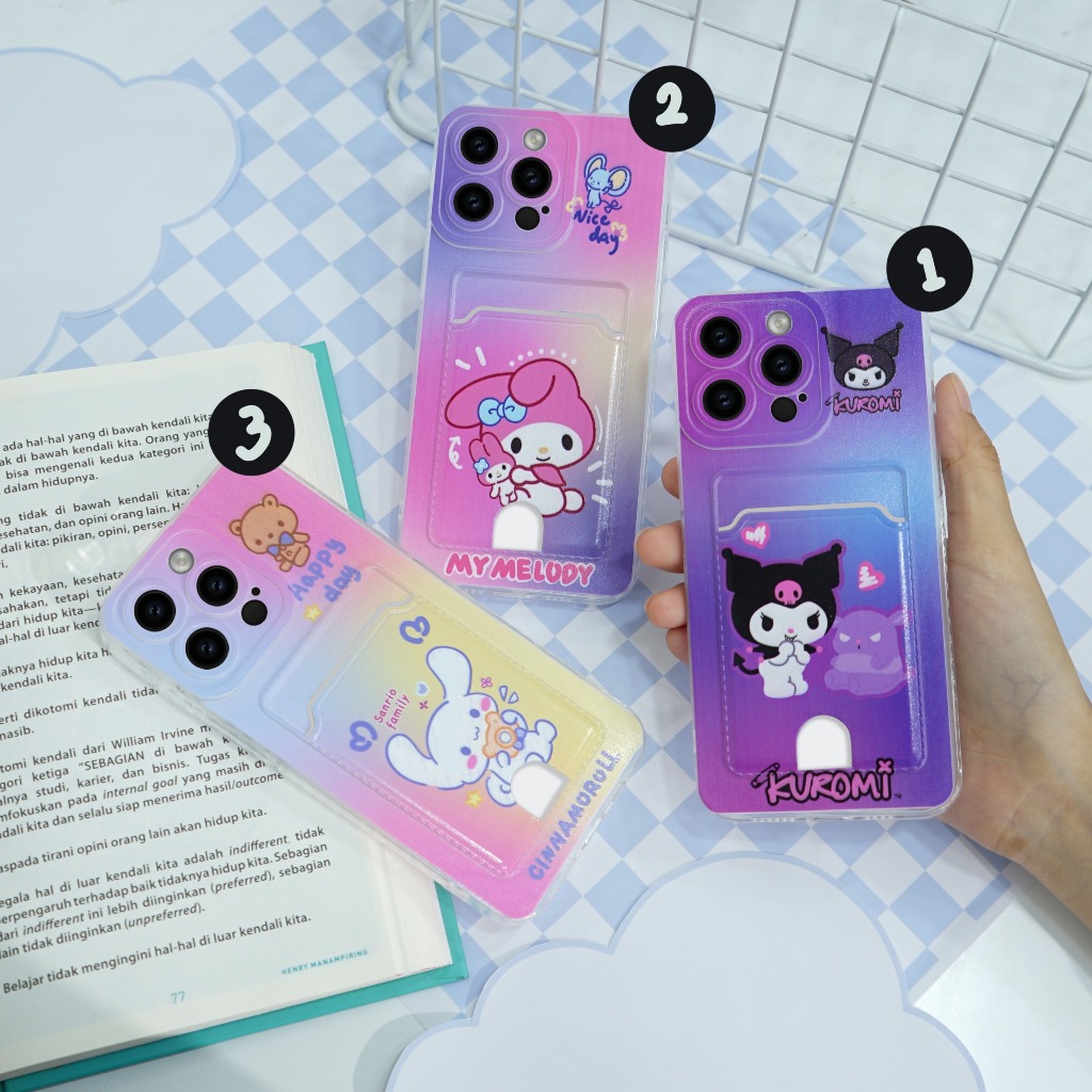 Softcase SlotCard [Cs-02] Protect Camera Motif For Oppo A3s A1k A5s A11k A12 A15 A37 A83 A71 A16 A52