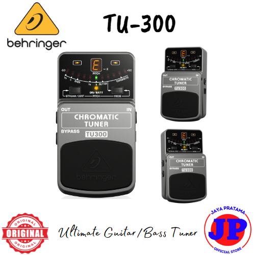 Behringer TU300 Chromatic Tuner Ultimate Guitar Bass Tuner TU-300