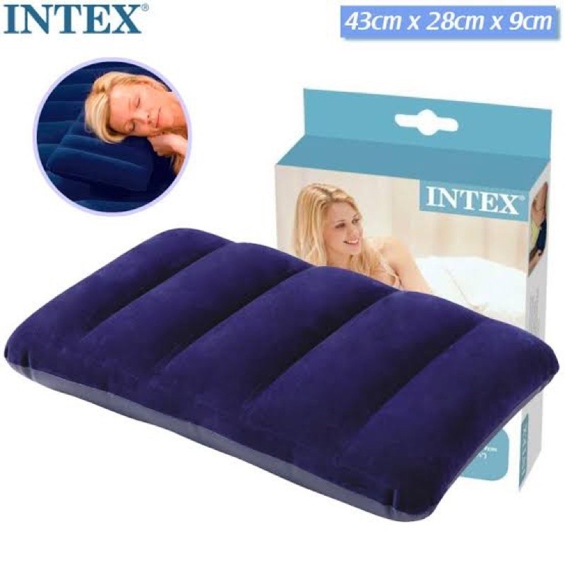 INTEX Kasur Angin  Durabeam Twin Pillow Rest Airbed 64122