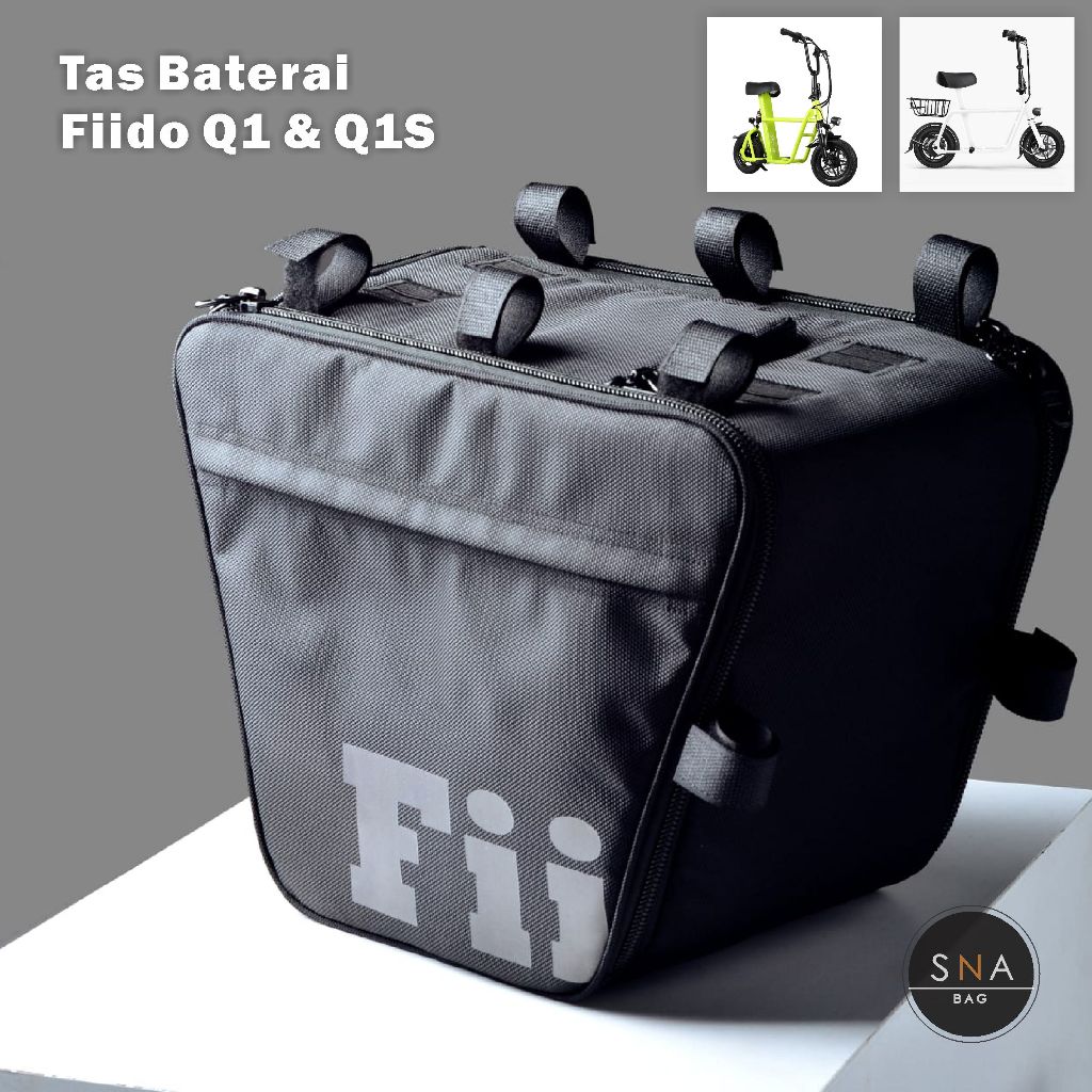 Tas Electric Scooter Fiido Q1 dan Q1S Battery Bag