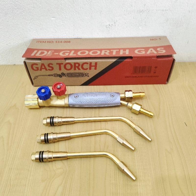 Alat Blender Las Karbit GLOORTH Welding Torch GASTORCH Las Oxygen LPG