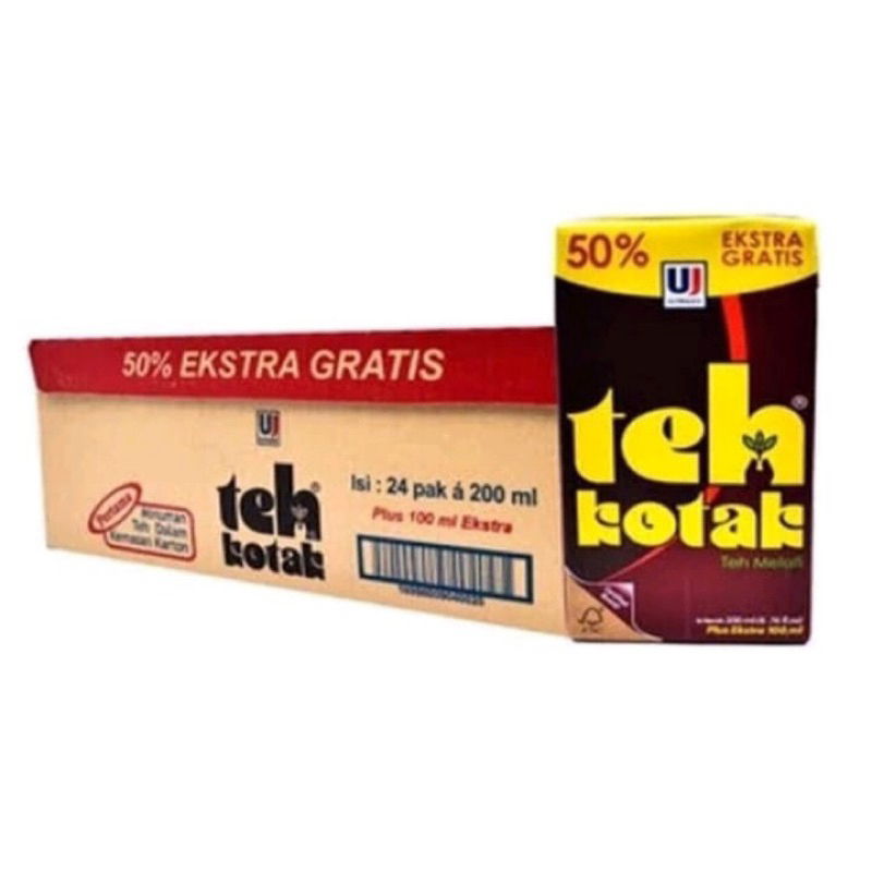 

Teh Kotak Melati 200ml 1ktn