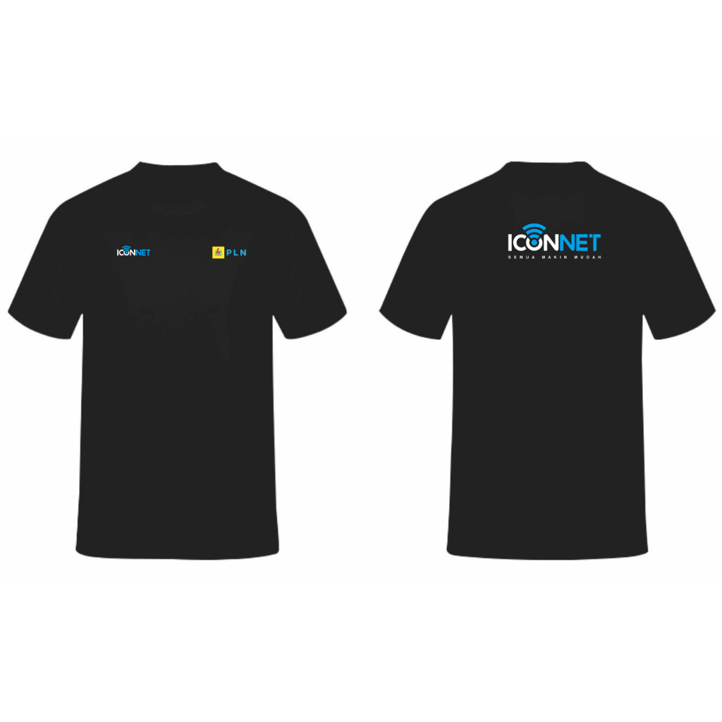 T-SHIRT KAOS PLN ICONNET