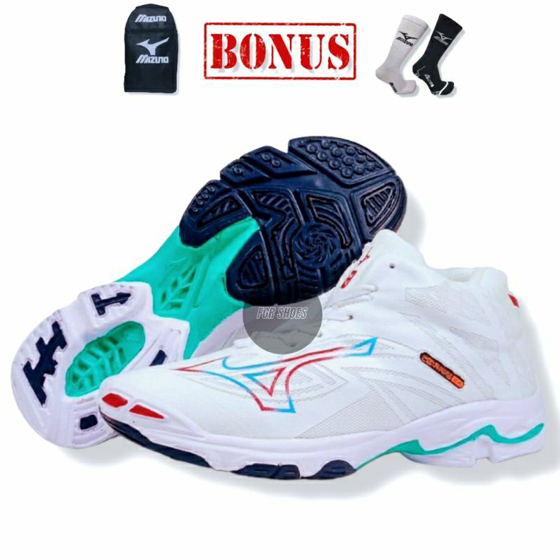 ✨ Sepatu Volly Mizuno Wlz7 / Sepatu Voli Wlz 7 Mizuno Pria/ Sepatu Voly Wlz 7 Mizuno murah
