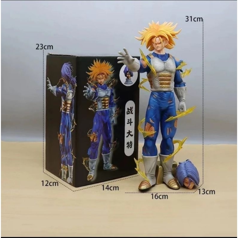 figure dragon ball 2 head