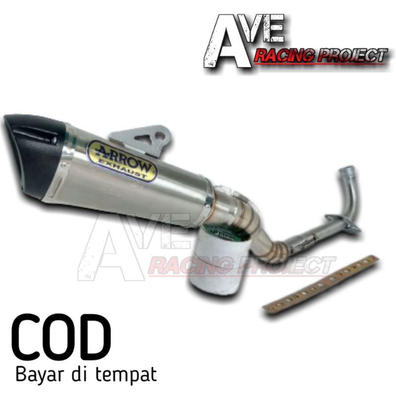 Knalpot racing ARROW EXHAUST, PCX, NMAX, AEROX dll