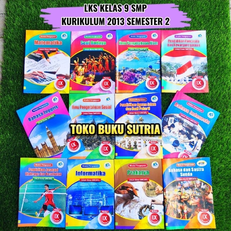 LKS KELAS 9 SMP SEMESTER 2 KURIKULUM 2013 penerbit CV. Arya Duta