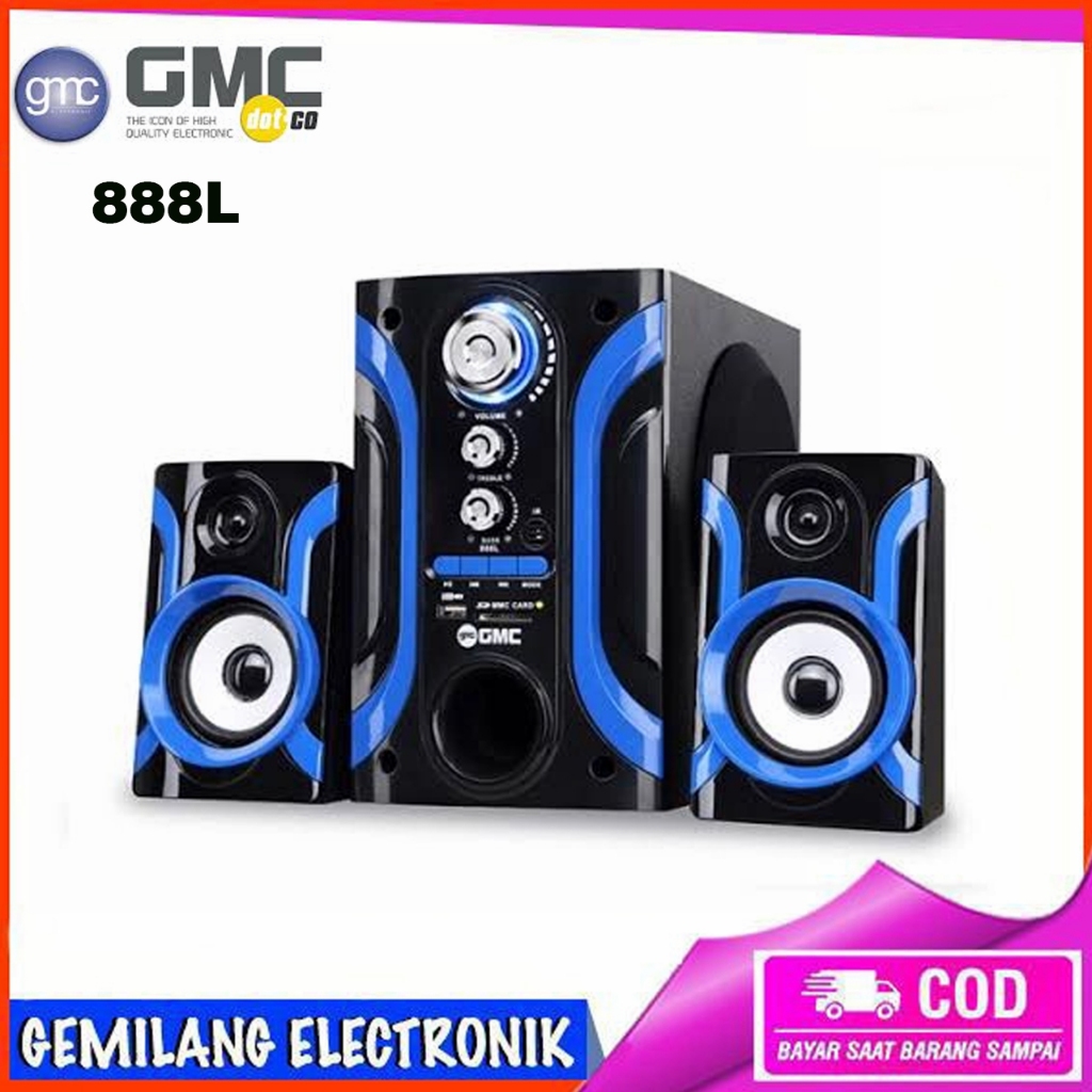 GMC 888L SPEAKER /AKTIF MULTIMEDIA  GMC 888 L - FM - USB