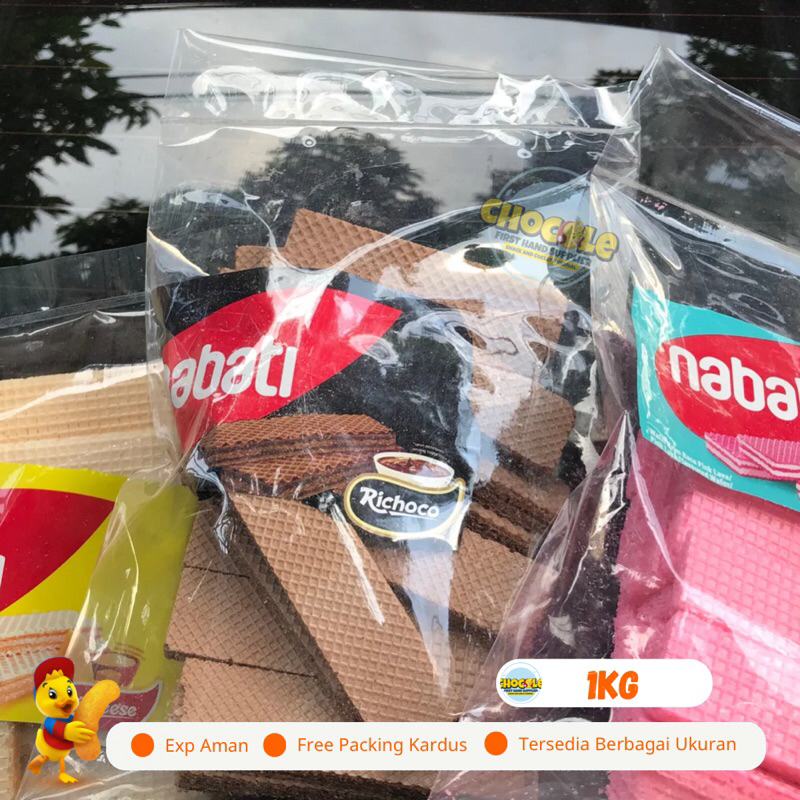 

PROMO 1.1 NABATI WAFER 1KG I PUSAT GROSIR SNACK COKLAT FROZEN FOOD KILOAN ORIGINAL I JABODETABEK - DEPOK