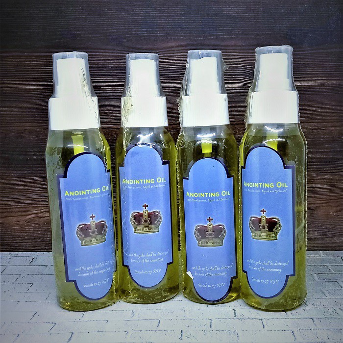 Import ✨Terbaik✨ Minyak Urapan Spray Wangi 100 ml Anointing Oil Suci Profetik Bahtera Mahanaim Untuk