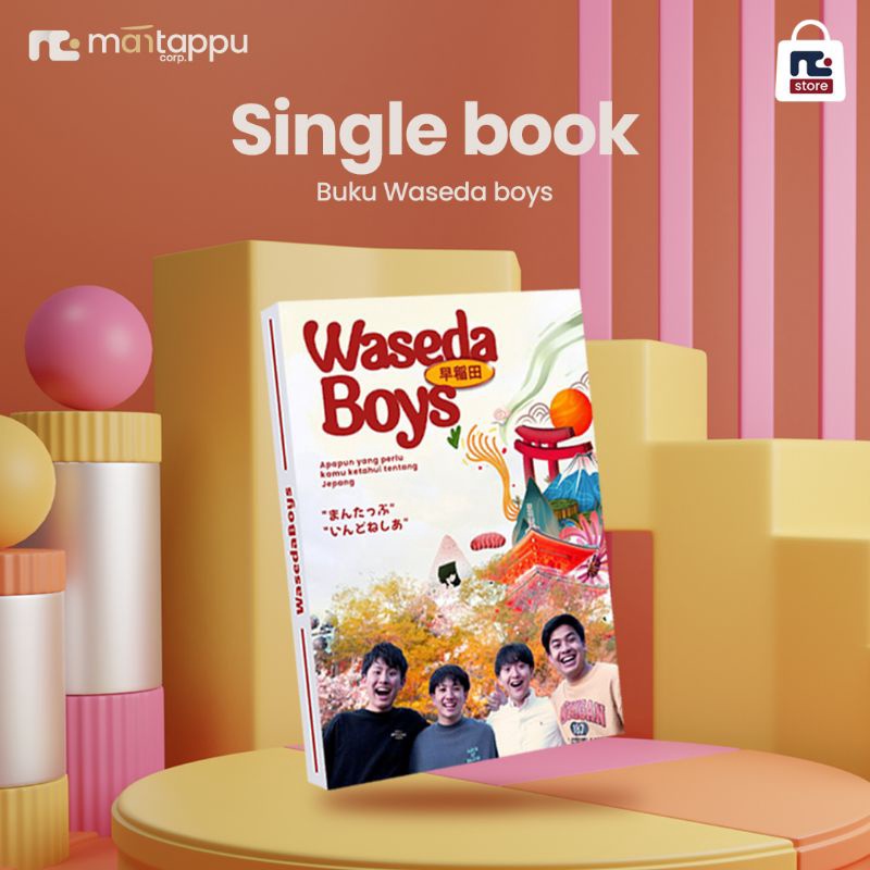 Termurah dan terbaik [Ready Stock] Buku Waseda Boys (Single Book)_Jerome Polin_Nihongo Mantappu serb