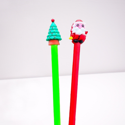 

Pulpen Gel Karakter Tema Natal / Pena Gel Christmast