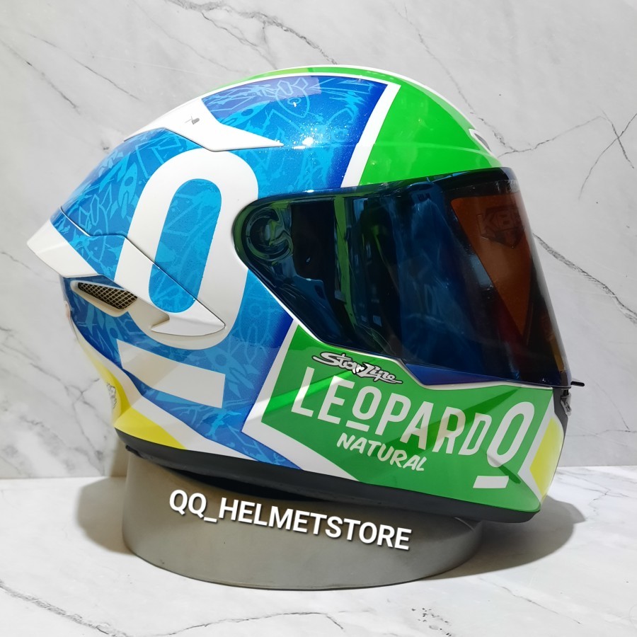 HELM FULL FACE KBR TTC LEOPARD ORIGINAL