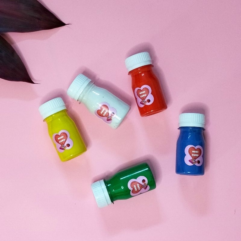 CAT LUKIS FINGER PAINT PREMIUM WASHABLE ANAK PAUD TK