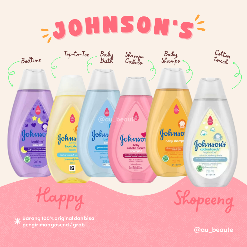JOHNSON's Baby Bath 200 ml | Sabun Mandi Bayi Johnson 200 ml