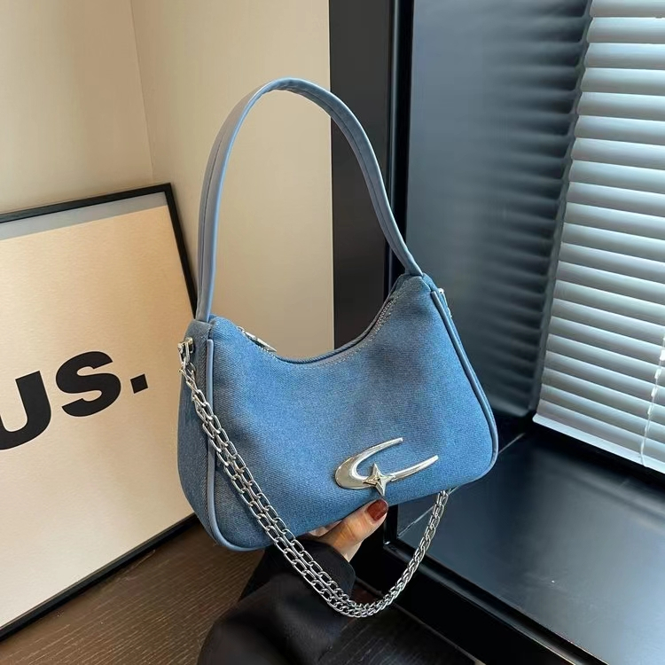 HANDBAG TAS TENTENG PUNDAK BAHU JINJING FASHION IMPORT WANITA CEWEK CANTIK FASHION IMPORT JEANS LEMA