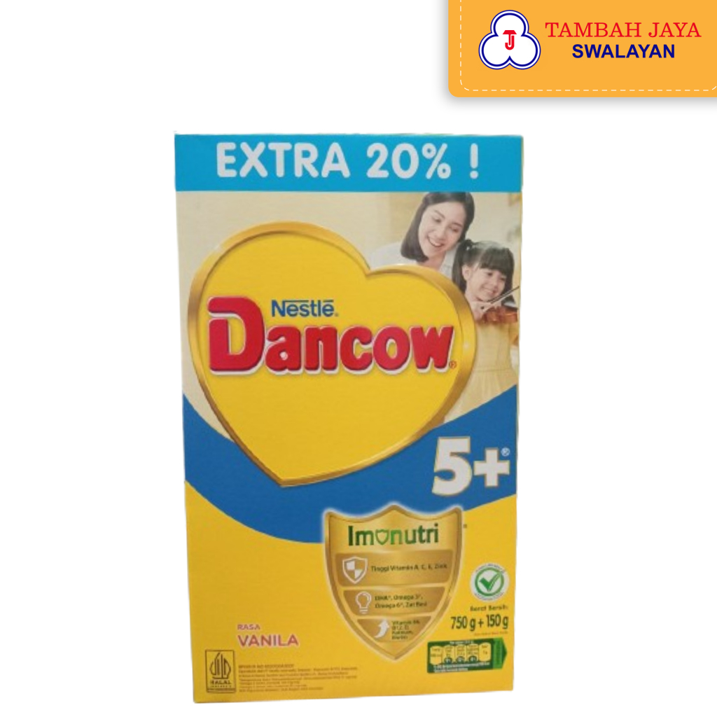 

Dancow Susu Bubuk 5+ Vanila 750+150gr